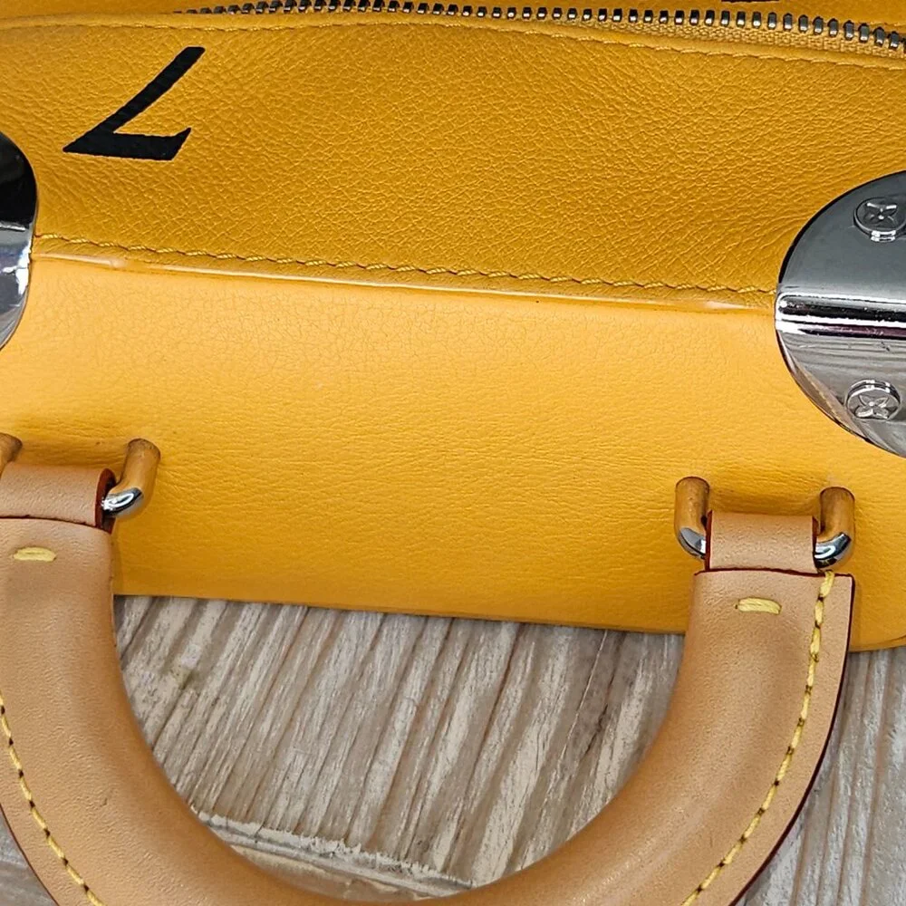 Louis Vuitton #7 Vertical Box Trunk Saffron
